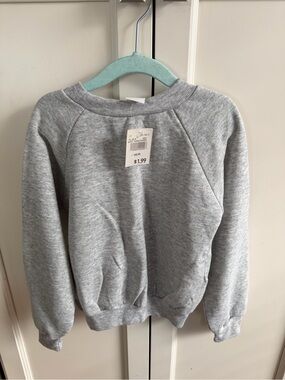 New Vintage “Park Bench Kids” size 7 Sweatshirt grey